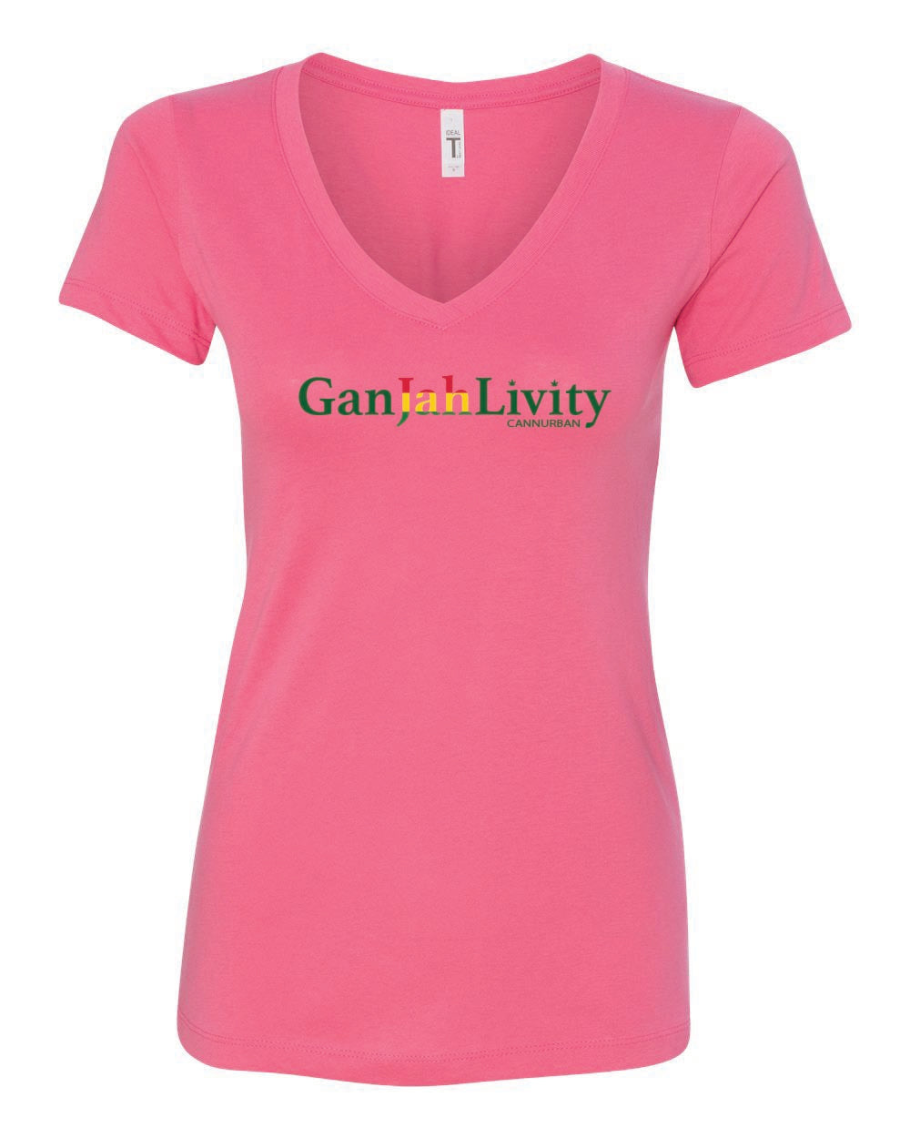 Cannurban GanJahLivity Logo T-shirt - Pink